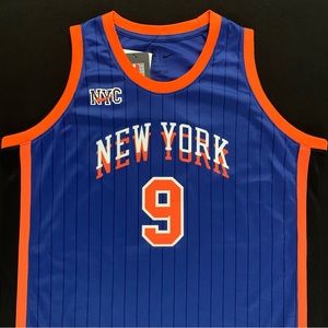 NWT Nike RJ Barrett New York Knicks #9 Blue City Swingman Jersey Youth XL 18-20